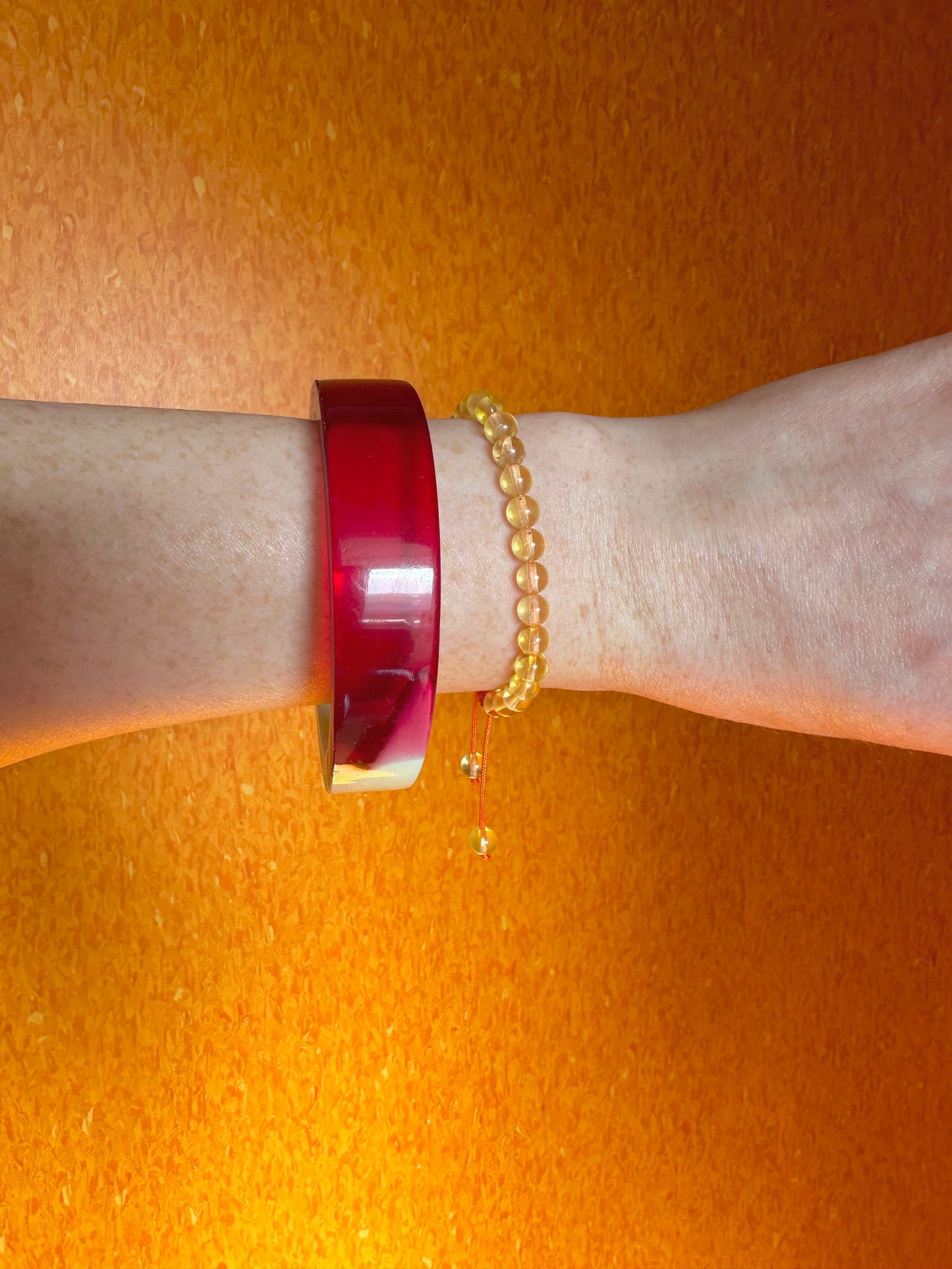 amber bracelet